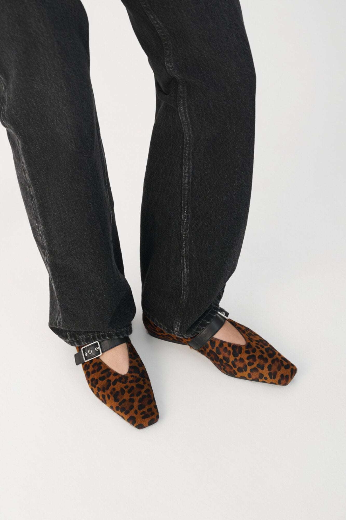 Wioletta Leo ballerinasko - Multi Brown